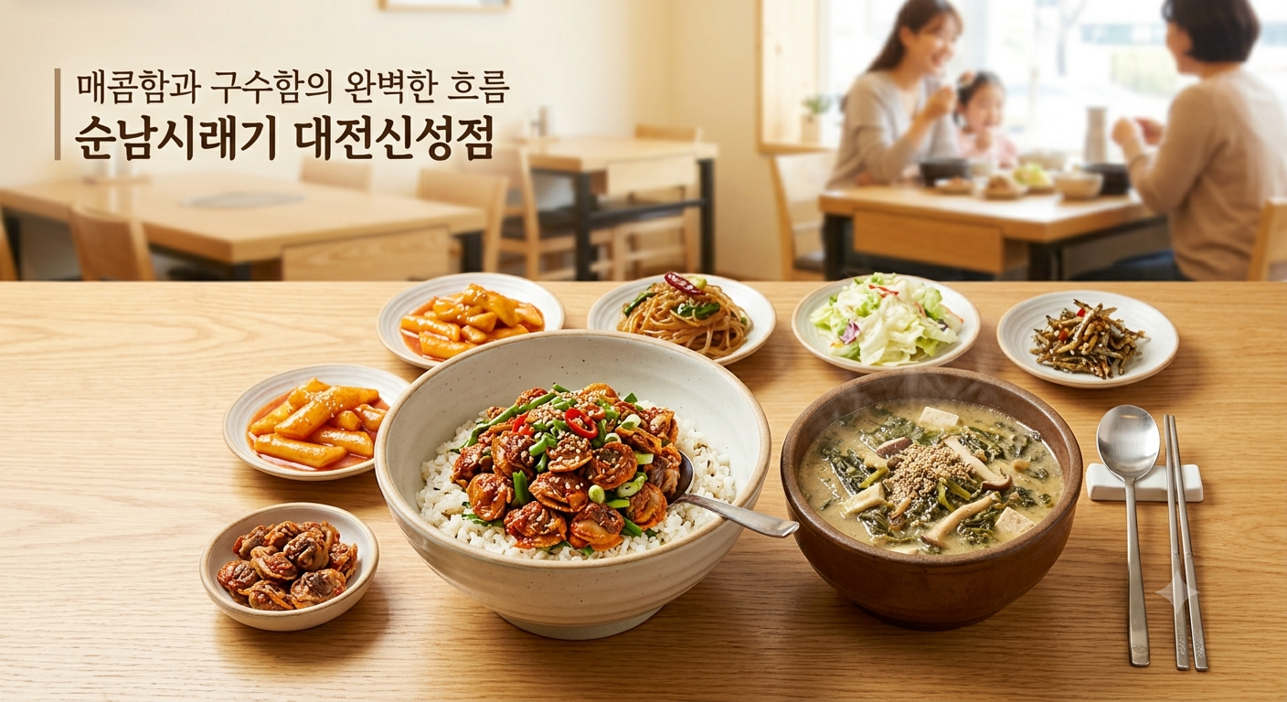 대전 유성구 신성동 순남시래기 대전신성점 시래기꼬막정식 대표 이미지